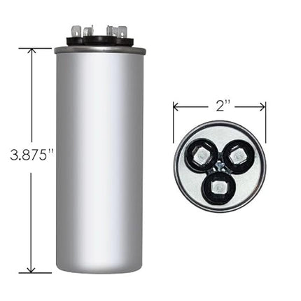 JARD MARS 70 + 5 x 370/440 VAC Round Dual Run Capacitor by # 12823
