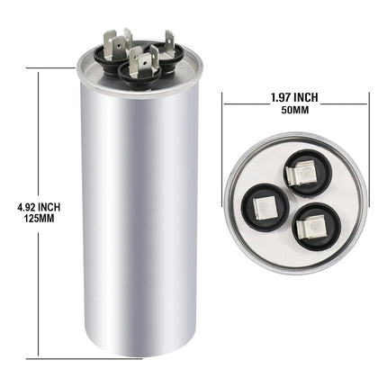 20 uf/MFD 370-440 VAC volts CBB65 Oval Run Capacitor 50/60 Hz