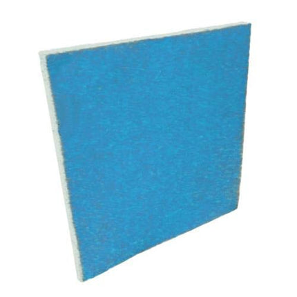 HVAC/Air Filter Media Roll, Blue/White MERV6 Polyester Media - 1 inch x 24 inch x 6 foot